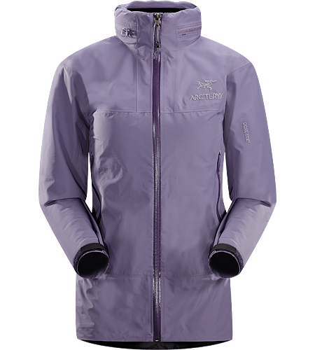 Theta SL Hybrid Jacket Women's Lightweight, packable, waterproof GORE-TEX® jacket, designed for emergency storm-protection in inclement weather.