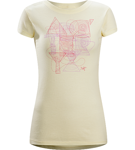 Topo Word T-Shirt Women's Lightweight, 100% cotton, short-sleeved T-shirt with illustrated graphic on the front