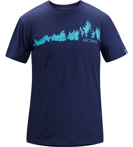 Treeline T-Shirt Men's 100% cotton, short-sleeved t-shirt with illustrated graphic