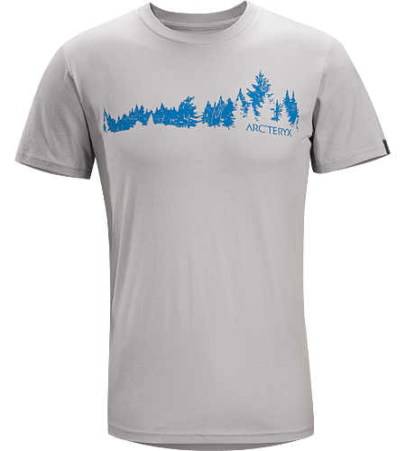 Treeline T-Shirt Men's 100% cotton, short-sleeved t-shirt with illustrated graphic