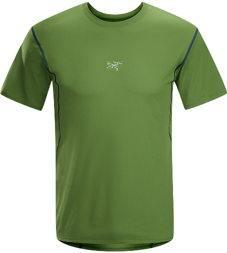 Velox Crew Men's Lightweight, highly breathable, moisture wicking T-shirt for training during warmer conditions.