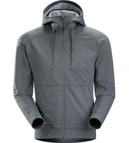 Witness Hoody Men's Leger geschnittener Hoody mit Schubtaschen und per Kordelzug verstellbarer, gefütterter Kapuze. Hergestellt aus dem Material Espanda™, einem elastischen, schweren Frottee-Fleece, das sich angenehm weich anfühlt.