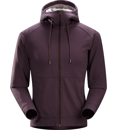 Witness Hoody Men's Relaxed fit hoody with hand pockets and a cinchable, lined hood constructed with Espanda™, a stretchy, weighty terry fleece textile with a soft hand