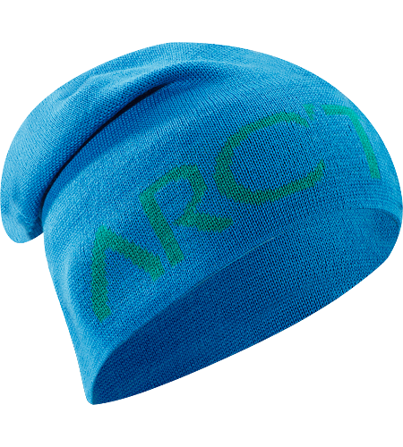 Word Head Long Toque Longer length wool/acrylic mix toque with bold knitted Arc'teryx word logo