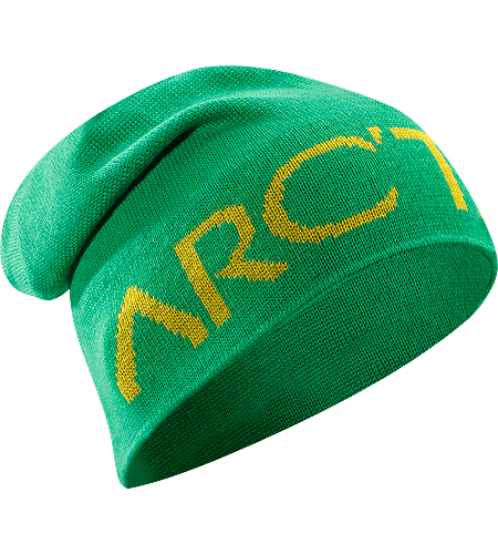 Word Head Long Toque Longer length wool/acrylic mix toque with bold knitted Arc'teryx word logo