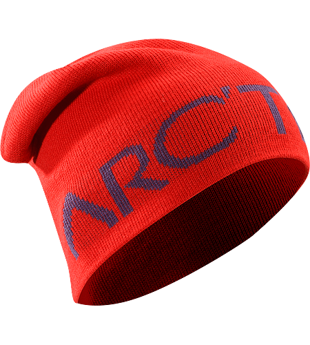 Word Head Long Toque Longer length wool/acrylic mix toque with bold knitted Arc'teryx word logo