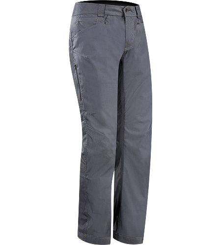 A2B Commuter Pant Men's Denim-inspired water repellant, quick drying pant with hidden reflective elements and adjustable pant cuffs for commuters.