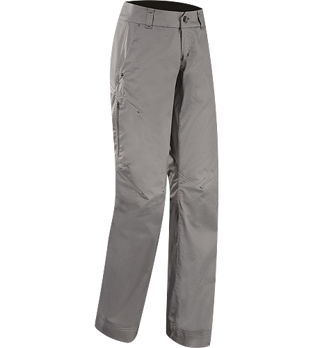 A2B Commuter Pant Women's Denim-inspired water repellant, quick drying pant with hidden reflective elements and adjustable pant cuffs for commuters.