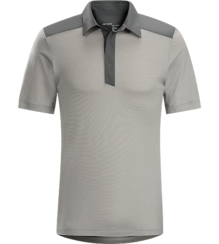 A2B Polo Shirt Men's Short sleeve polo in performance wool/polyester knit designed for everyday life and commuting