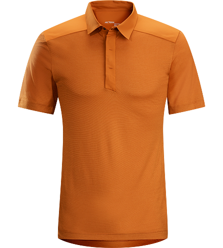 A2B Polo Shirt Men's Short sleeve polo in performance wool/polyester knit designed for everyday life and commuting