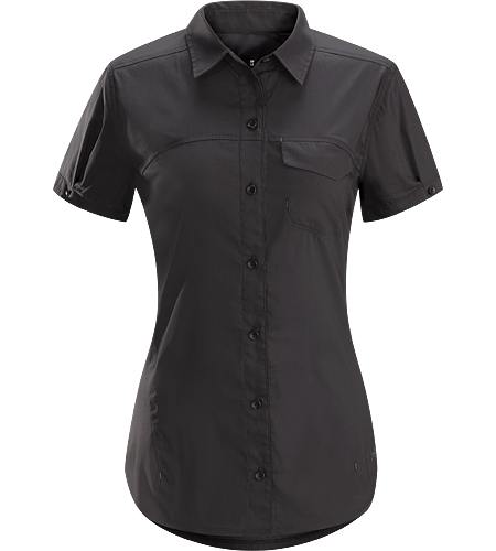 A2B Shirt SS Women's Breathable, lightweight, cotton blend, short sleeved shirt for everyday living and urban commuting