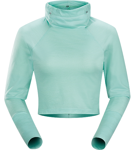 A2B Wool Cozy Women's Practical performance knit midriff crop shrug for everyday living and urban commuting. Provides additional warmth for hands, arms, neck and shoulder areas, packs away easily when not needed.