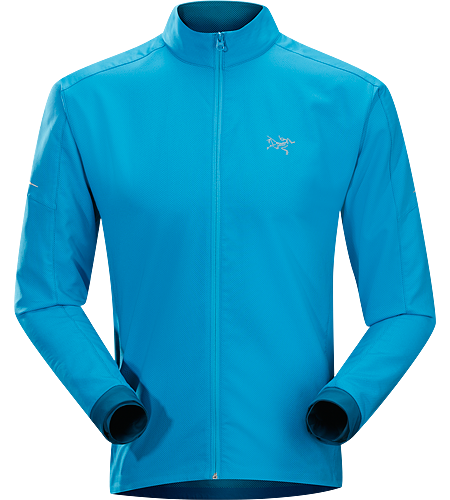 Accelero Jacket Men's Breathable, moisture-wicking jacket; Ideal for aerobic activities in cooler weather.