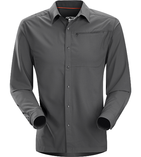 Adventus Comp LS Men's Superleichtes, schnell trocknendes Shirt mit langen Ärmeln, das Sie kühl und trocken hält.