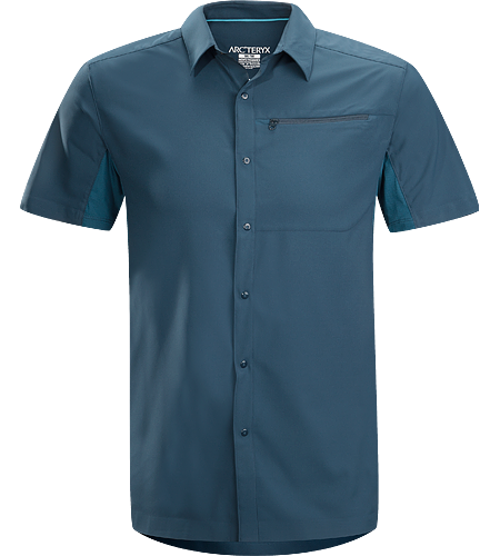 Adventus Comp SS Men's Super lightweight, quick-drying short-sleeved shirt that helps keep you cool and dry.