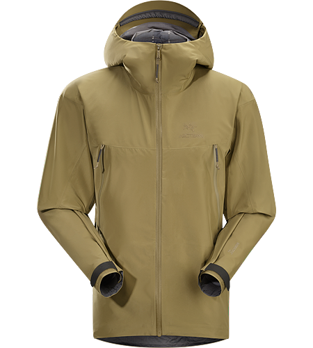 Alpha LT Jacket Men's Lightweight and packable waterproof, windproof/breathable jacket that is comfortable to wear during fast travel under inclement conditions.