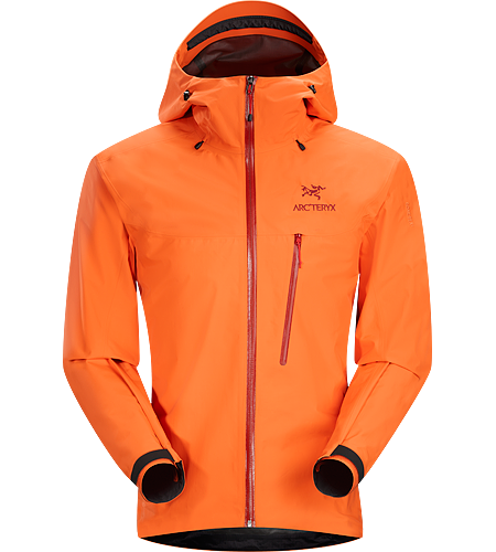 Alpha SL Jacket Men's <strong>Alpha Series: Climbing and alpine focused systems | SL: Super light. </strong>Super lightweight, waterproof jacket constructed using GORE-TEX® fabric with PacLite® product technology and designed with essential backcountry features and helmet compatible StormHood™; ideal as an easily packable emergency storm jacket in an alpine environment.