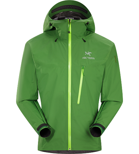 Alpha SL Jacket Men's <strong>Alpha Series: Climbing and alpine focused systems | SL: Super light. </strong>Super lightweight, waterproof jacket constructed using GORE-TEX® fabric with PacLite® product technology and designed with essential backcountry features and helmet compatible StormHood™; ideal as an easily packable emergency storm jacket in an alpine environment.