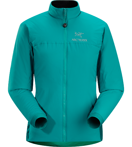 Atom LT Jacket Women's <strong>Atom Series: Synthetic insulated mid layers | LT: Lightweight. </strong>Insulated, mid-layer jacket with wind and moisture resistant outer face fabric; Ideal as a layering piece for cold weather activities.