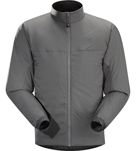 Atom LT Jacket Men's Exceptionally lightweight insulated mid layer that retains core warmth by blocking wind and trapping warm air next to the body, the Atom LT can also function as a wind resistant outer layer.