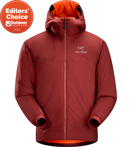 Atom SV Hoody Men's <strong>Atom Series: Synthetic insulated mid layers | SV: Severe Weather. </strong>Warm insulated Coreloft™ jacket with an insulated hood; Ideal for use as a super-warm mid-layer in cold conditions, or as a stand-alone piece in warmer conditions.