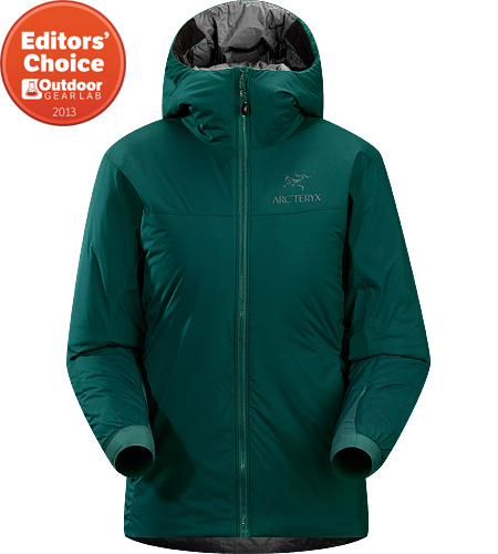 Atom SV Hoody Women's <strong>Atom Series: Synthetic insulated mid layers | SV: Severe Weather. </strong>Warm insulated Coreloft™ jacket with an insulated hood; Ideal for use as a super-warm mid-layer in cold conditions, or as a stand-alone piece in warmer conditions.
