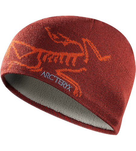 Bird Head Toque Stylish wool/acrylic mix toque with large knitted bird logo