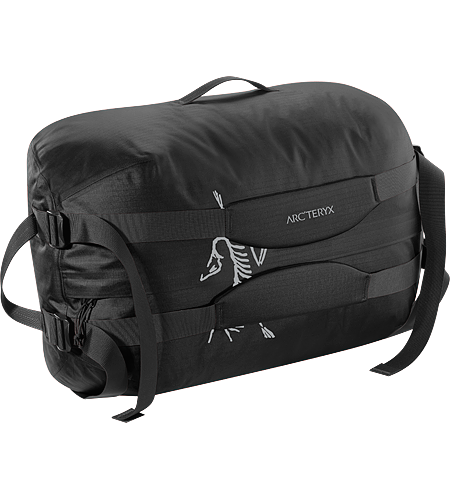 Carrier Duffle 50 Lightweight, highly water resistant, mid-size 49 litre duffle bag with removable, adjustable webbing shoulder straps.