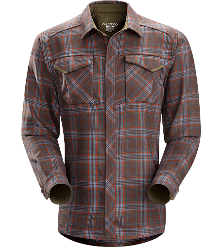 Cavus Shirt LS Men's Polyester/wool blend flannel shirt