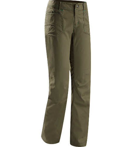 Cheema Pant Women's Slimmer fit jean style pants constructed with a durable cotton canvas with a hint of stretch.