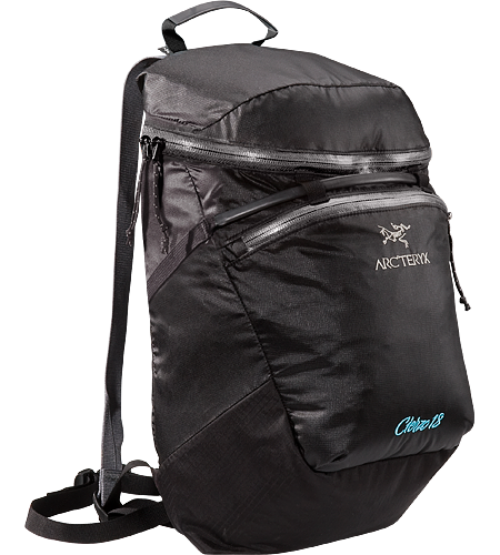 Cierzo 18 Ultra-light and compressible, low-profile lead pack, designed for rock and ice climbers