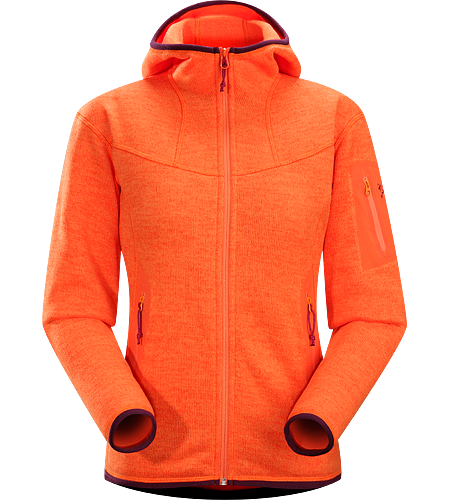 Covert Hoody Women's Breathable fleece hoody with a casual design; Ideal for layering or as a stand alone piece.
