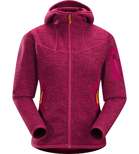 Covert Hoody Women's Breathable fleece hoody with a casual design; Ideal for layering or as a stand alone piece.