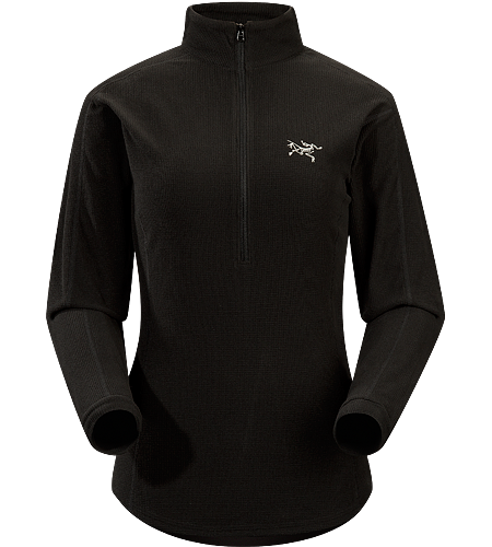 Delta LT Zip Women's <strong>Delta-Modelle: Mittlere Fleece-Bekleidungsschicht | LT: Leicht. </strong>Leichtes, mittelwarmes Shirt mit gutem Feuchtigkeitsmanagement.