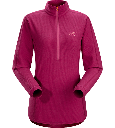 Delta LT Zip Neck Women's <strong>Delta Series: Mid layer fleece | LT: Lightweight. </strong>Breathable, moisture-wicking, lightweight insulated jersey.