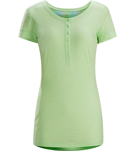 Emissary SS Women's Premium quality, short sleeve Henley shirt made of Laincast™ wool blend textile; Ideal for multi-day, multi purpose use.
