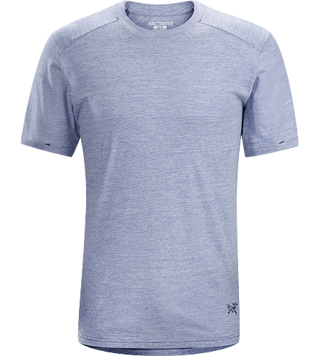Envoy SS Men's Natural fibre cotton/wool blend crew neck T-shirt with anti-microbial properties