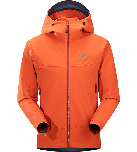 Gamma LT Hoody Men's <strong>Gamma Series: Softshell outerwear with stretch | LT: Lightweight. </strong> Durable and breathable, wind and moisture resistant softshell hooded jacket for everyday use. Ideal for active outdoor use.