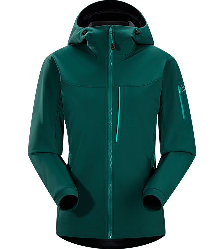 Gamma MX Veste à Capuche Femme <strong>Série Gamma : Softshell stretch | MX : Temps mitigé. </strong> Veste à capuche offrant une légère isolation, respirante et coupe-vent, fabriquée en Fortius 2.0 pour un confort et une mobilité optimum.