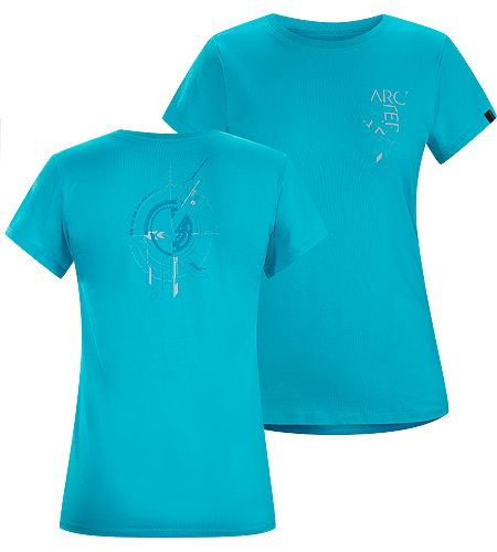 Gears T-Shirt Women's Lightweight, 100% cotton, short-sleeved T-shirt with illustrated graphic on the front