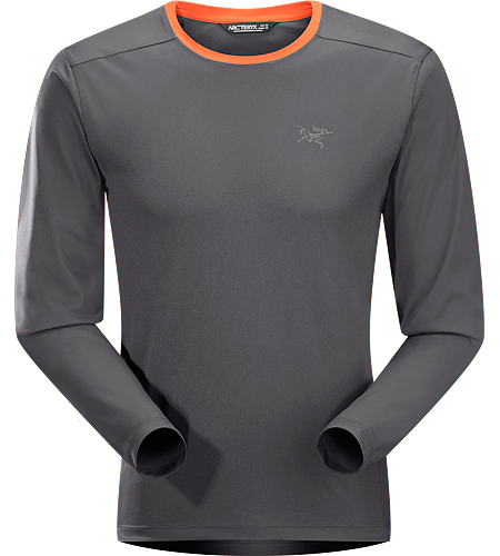 Iridine Crew LS Men's Heavyweight, hard wearing long sleeve technical shirt for cooler temperatures and rugged conditions