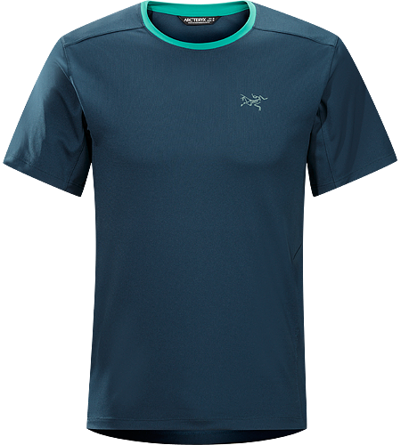 Iridine Crew SS Men's Heavyweight, hard wearing short sleeve technical shirt for cooler temperatures and rugged conditions