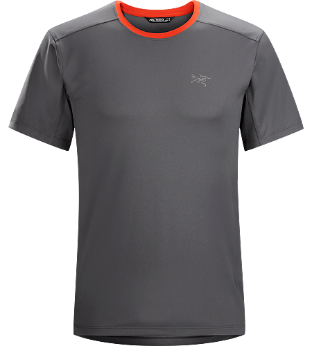 Iridine Crew SS Men's Heavyweight, hard wearing short sleeve technical shirt for cooler temperatures and rugged conditions