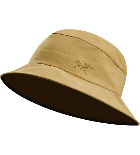 Kapol Hat Men's Wide brim cotton twill hat with a bound edge. Pliable, compact sun protection with a plush textured interior elastic.