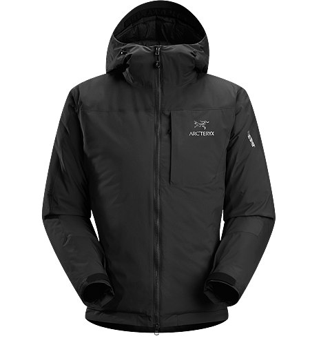 Kappa Hoody Men's <strong>Kappa Series: Insulated wind resistant outerwear. </strong>Highly insulated, windproof, breathable jacket constructed with enhanced WINDSTOPPER® fabric with a softer face, and reinforced shoulders and arms; ideal for active pursuits in freezing weather.