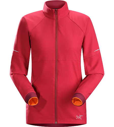 Kapta Veste Femme Une veste de poids intermédiaire, perméable à l'air, fabriquée dans un textile résistant à l'eau avec un endroit extérieur lisse et un revers anti-odeurs. Parfaite pour le jogging par temps frais.