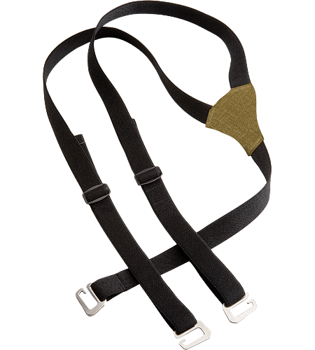 LEAF Suspenders Men's These Y-shaped elasticized suspenders feature nickel-plated clips that easily attach onto webbing loops found on Sphinx, Gryphon, and Talos pants.