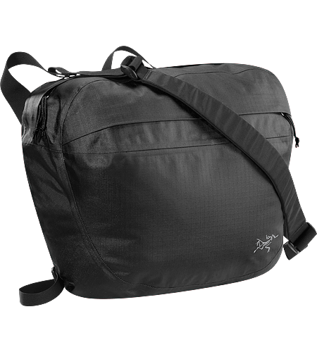 Lunara 17 Sac à bandoulière fabriqué en AC², résistant aux intempéries, muni d'une poche frontale, d'une sangle pour maintenir en placevos documents, votre tablette ou un ordinateur portable de 15”, d'un panneau dorsal et de bretelles matelassées et d'une ceinture amovible.