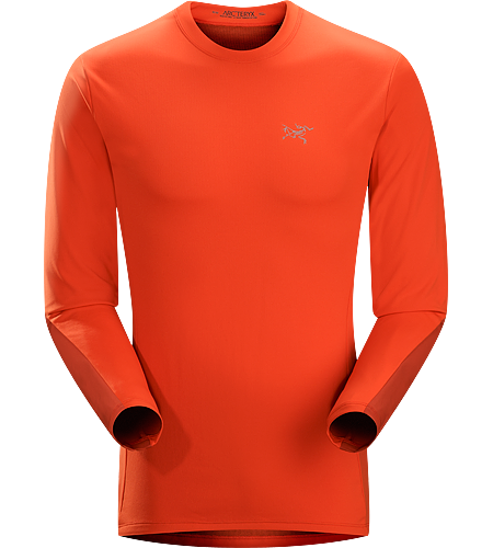Morphic Crew LS Men's Versatile alpine, ice, expedition and rock climbing Phasic™ AR-X crew neck wicks moisture and provides stretch performance to rock, ice and alpine climbers. Reinforced with Enduraflex™ in zones prone to abrasion.