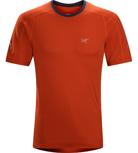 Motus Crew SS Men's Lightweight, moisture-wicking, quick-drying, short sleeve shirt constructed using Phasic™ technology textile; ideal for a wide range of high-output activities.